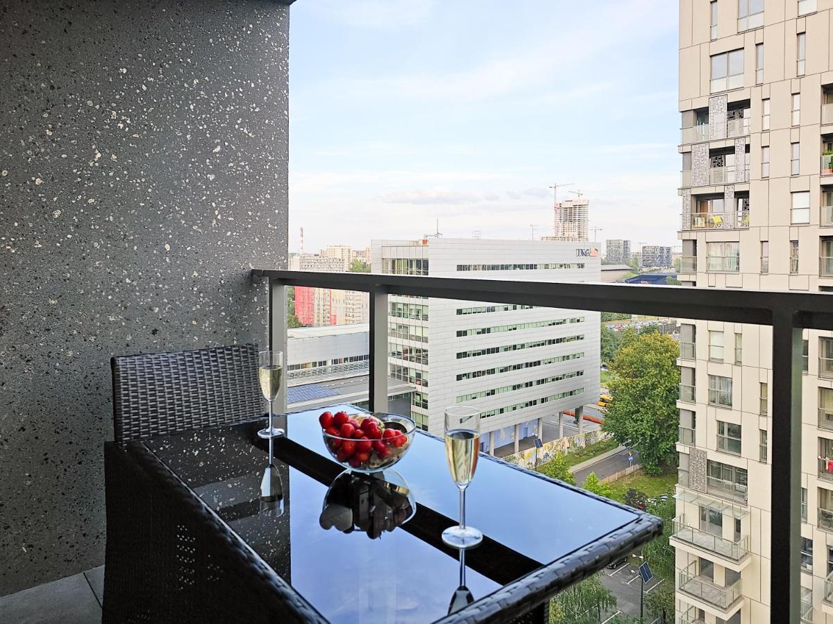 Urban Apartments Luxury Skyline Sokolska Towers 30A, 2 Free Garages, Gym & Sauna, Self Check-In Katowice Exteriör bild