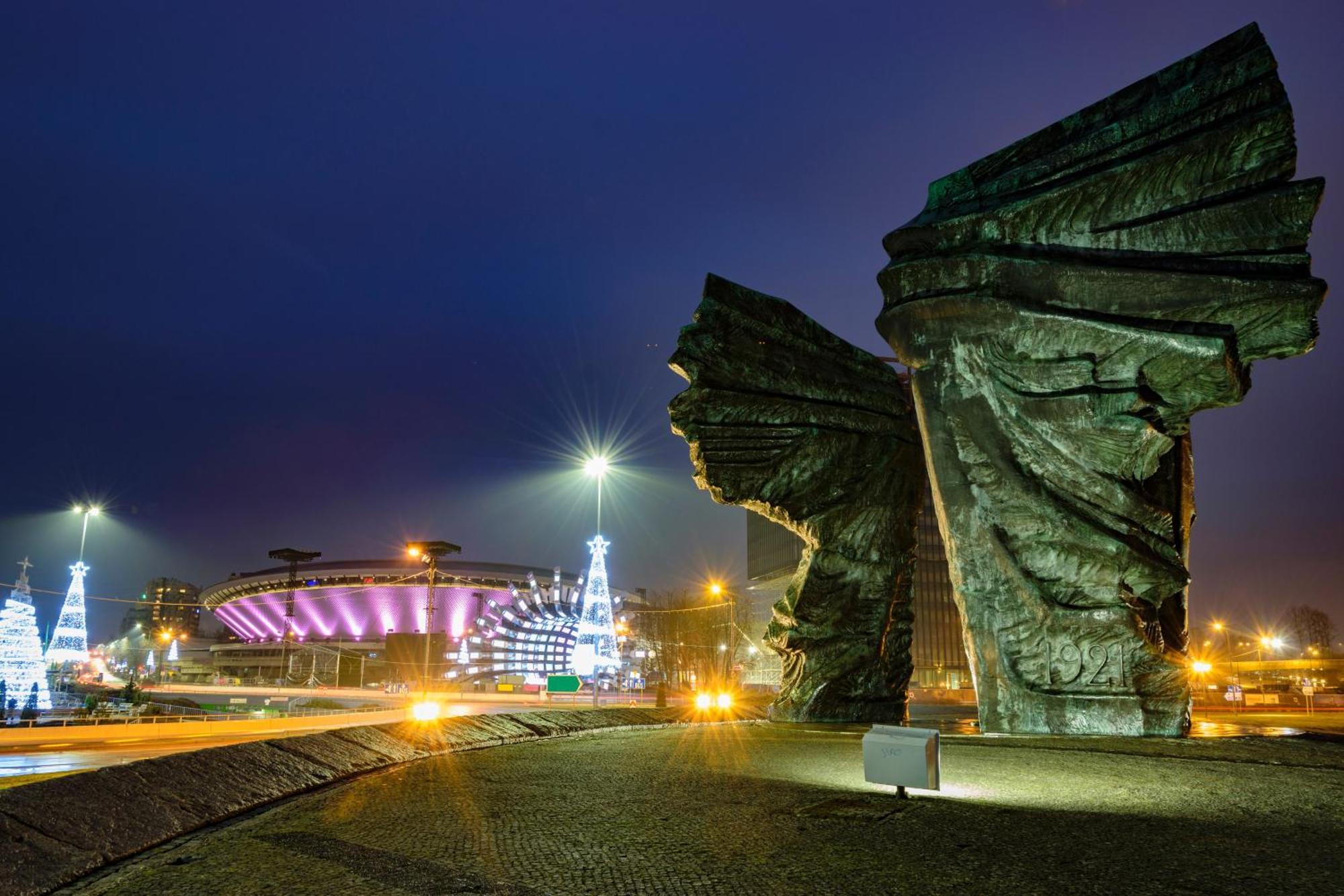 Urban Apartments Luxury Skyline Sokolska Towers 30A, 2 Free Garages, Gym & Sauna, Self Check-In Katowice Exteriör bild